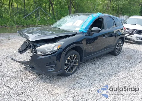 2016 Mazda Cx-5 Grand Touring из США, поврежденный, VIN JM3KE4DY8G0726305